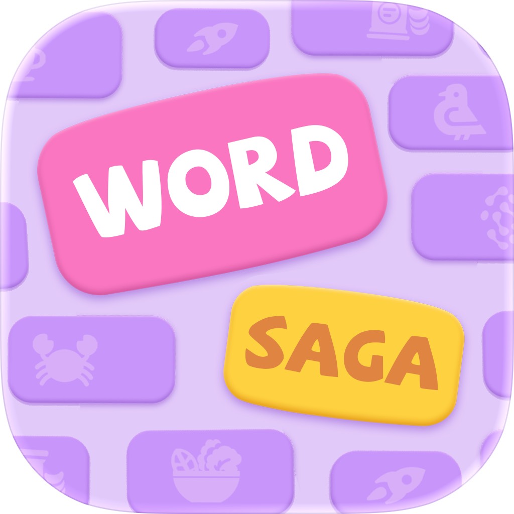 Apple App Store cover for Word Saga - Connections Games