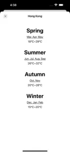 Four Seasons: Weather Forecast screenshot #4 for iPhone