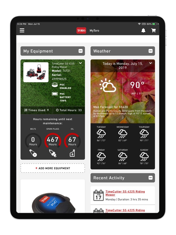 Screenshot #4 pour MyToro