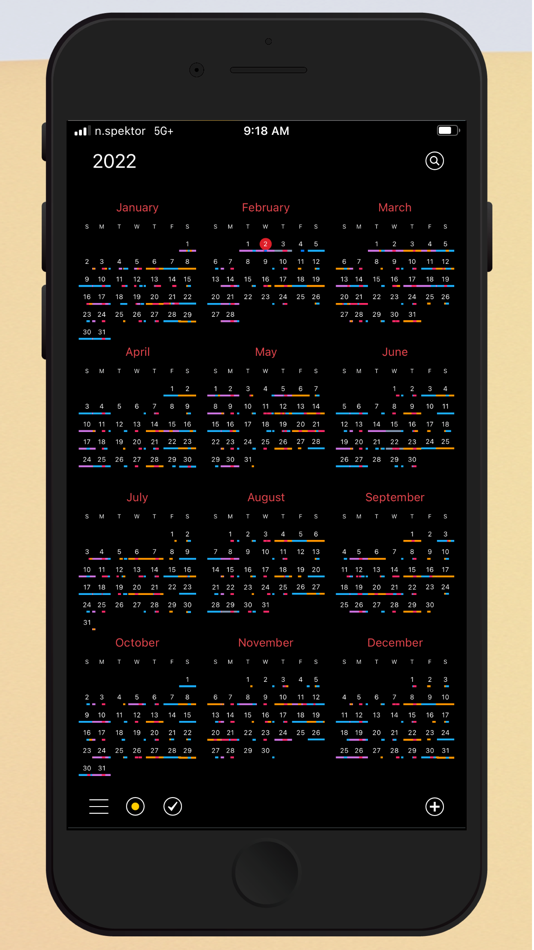 #10. Calendar 366: Events & Tasks (iOS) 由: Vincent Miethe
