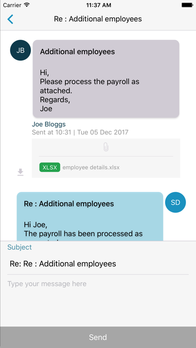 SD Payroll Screenshot