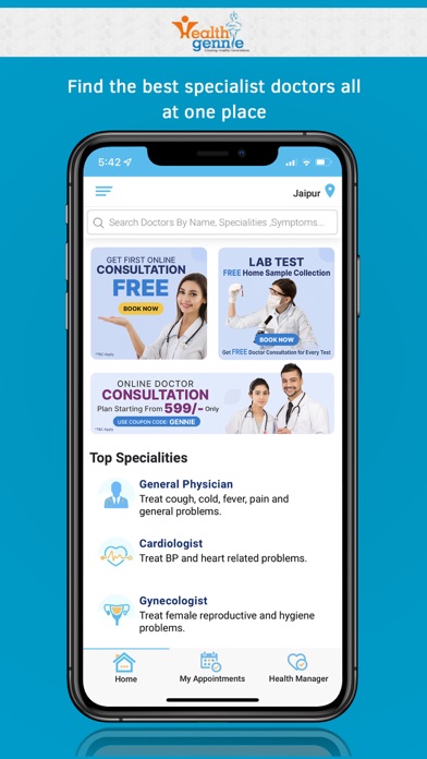 Health Gennie - Care at Home Screenshot