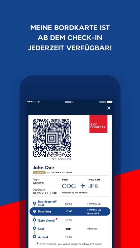 Air France - Flugbuchung screenshot 3 of 5
