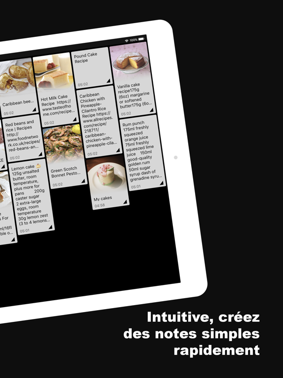 Screenshot #5 pour Note simple & liste - YepNoteS