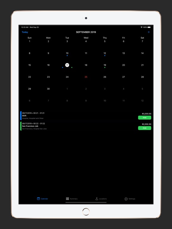 App screenshot