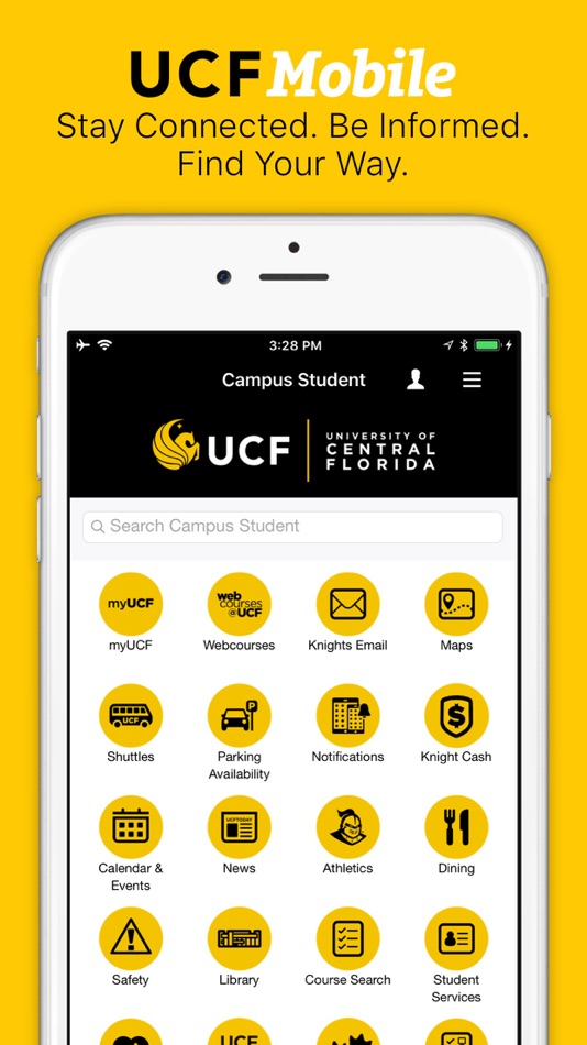 #1. UCF Mobile (iOS) 由: University of Central Florida