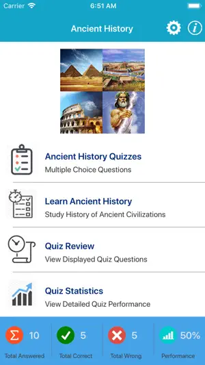 Ancient History Quiz screenshot 1