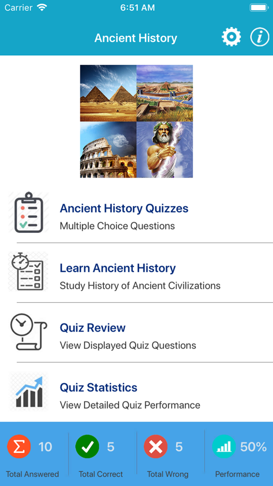 #1. Ancient History Quiz (iOS) 由: Coskun CAKIR