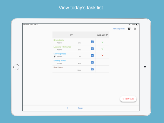 Daily Tasks - Tracker