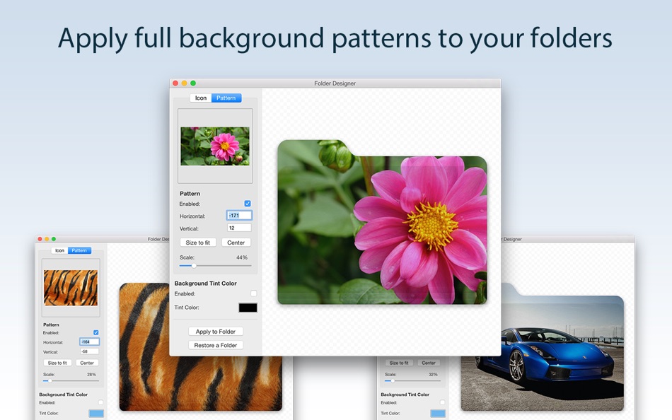 #2. Folder Designer: Custom Icons (macOS) Ved: FIPLAB Ltd