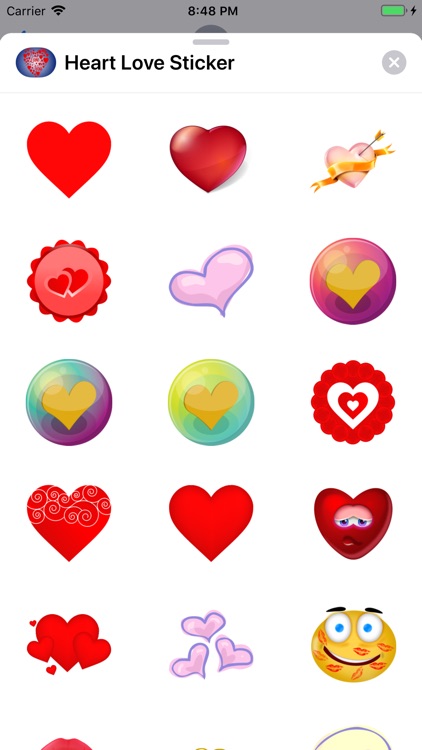 Heart Love Sticker