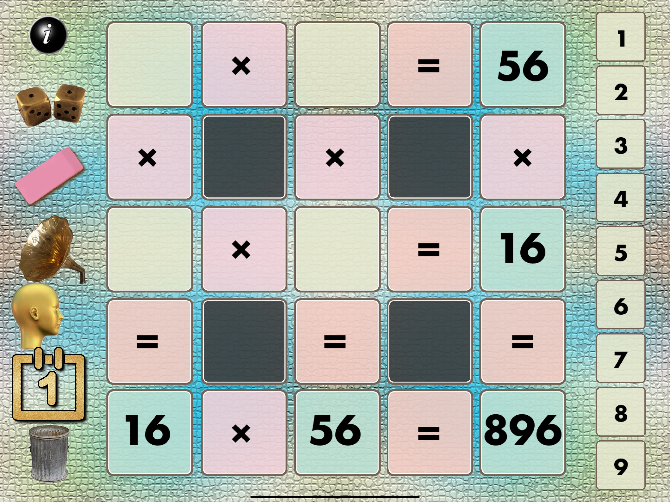 Cross Math Puzzles screenshot 4