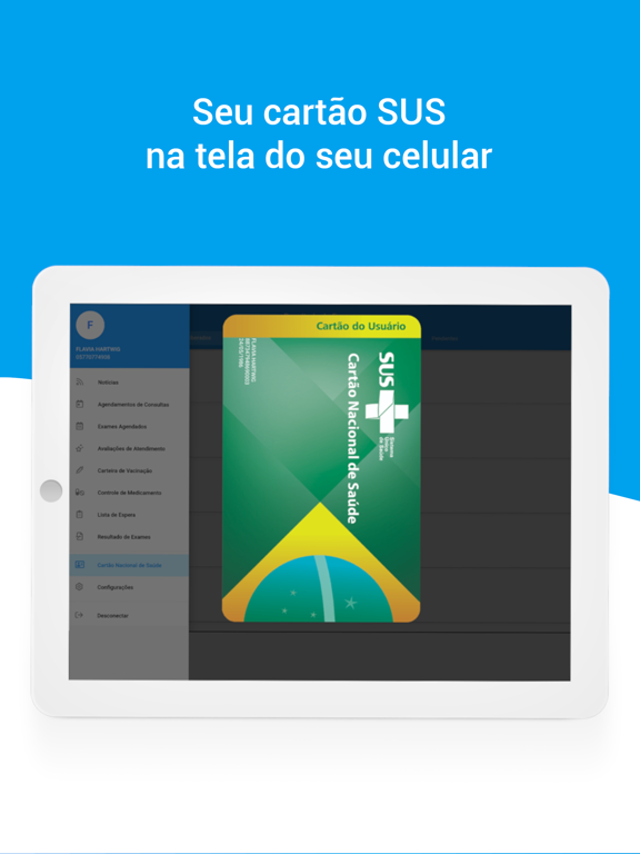 Mais Saúde Cidadão iPad screenshot 1