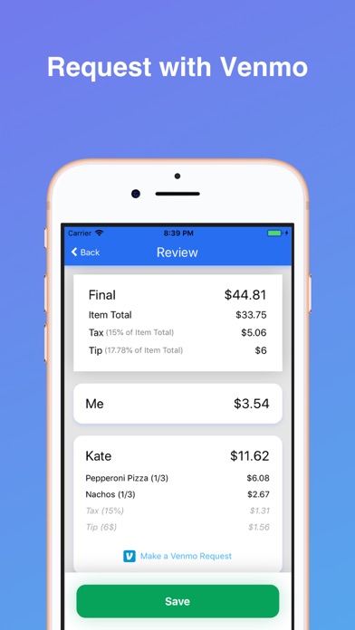 App screenshot