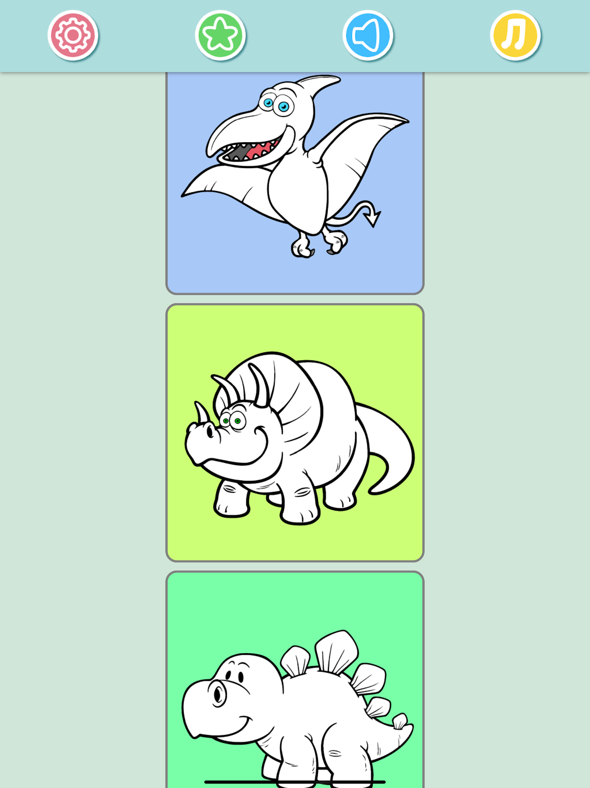 Dino Coloring Pages for Kids screenshot 16