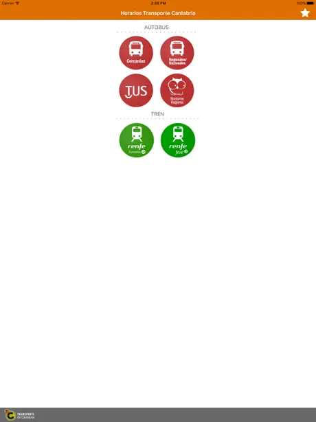 Horarios Transporte Cantabria