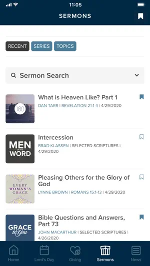 Grace Community Church screenshot 3