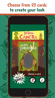 dr. seuss camera - the grinch iPhone Captures Décran 4
