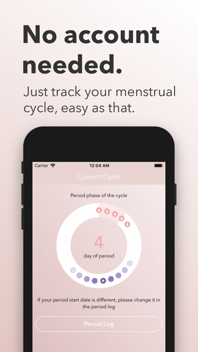 Screenshot #2 pour Period Diary: Cycle Tracker