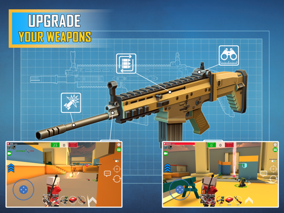Screenshot #6 pour Pixel Grand Battle 3D