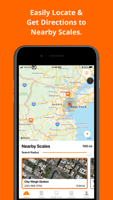 MyTruckScales - Weigh Truck Screenshot