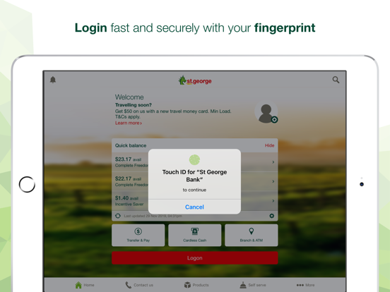 Screenshot #6 pour St.George Mobile Banking