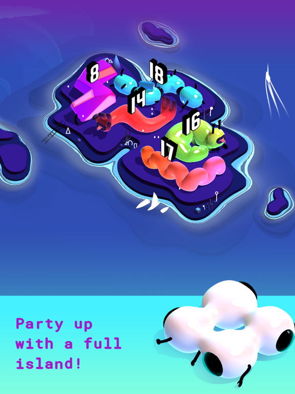 Griddie Islands iPad screenshot 4 - Games app