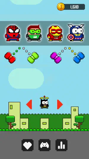 Swing Hero: Superheroes screenshot 1