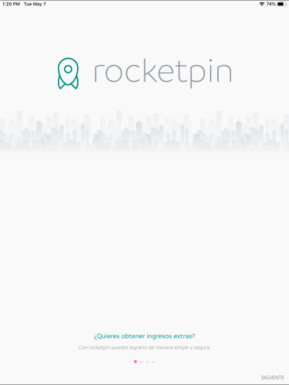Rocketpin iPad screenshot 1 - Entertainment app