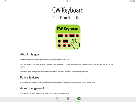 Screenshot #4 pour CW Keyboard