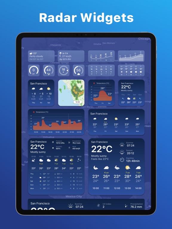 Screenshot #4 pour Weather Widgets for iPhone