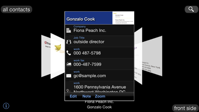 Screenshot #3 pour Biz.Cards