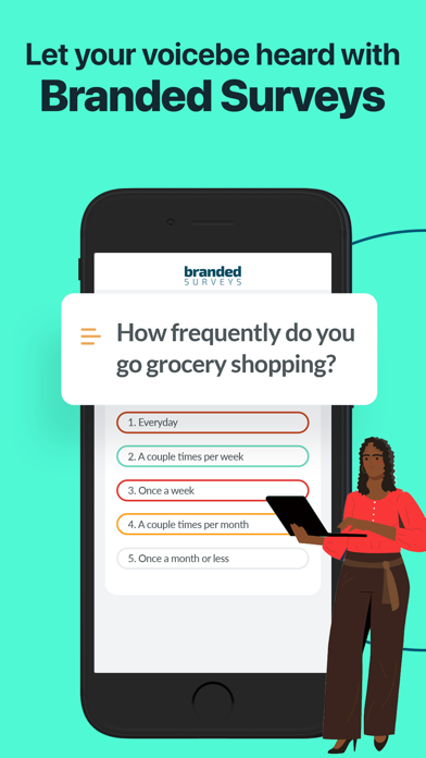 Branded Surveys: Paid rewards Screenshot