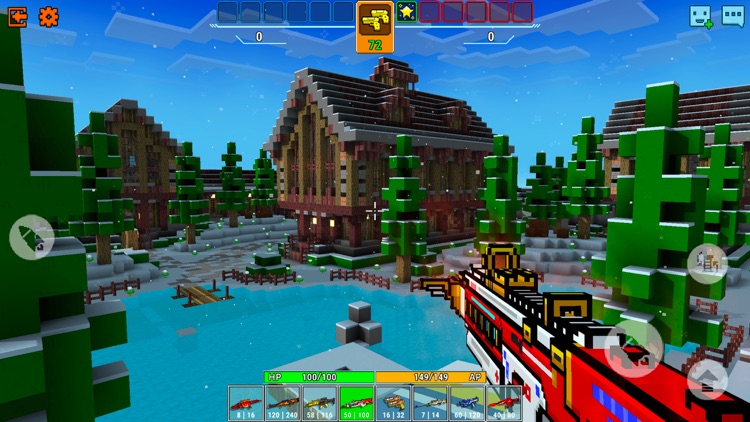 Cops N Robbers:Pixel Craft Gun screenshot-8