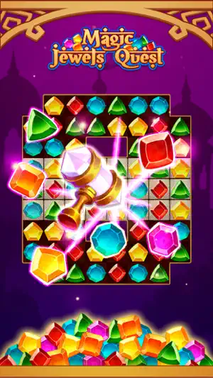 Magic Jewels Quest: Match 3 screenshot 3