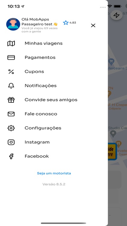 Minerim App - Passageiro