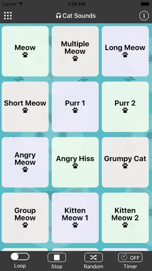 Capture d'écran de Cat Sounds & Meow sur iPhone 1