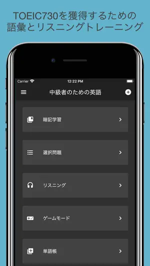 中級者のための英語 - 繰り返し試験に出る語彙とフレーズ screenshot 2