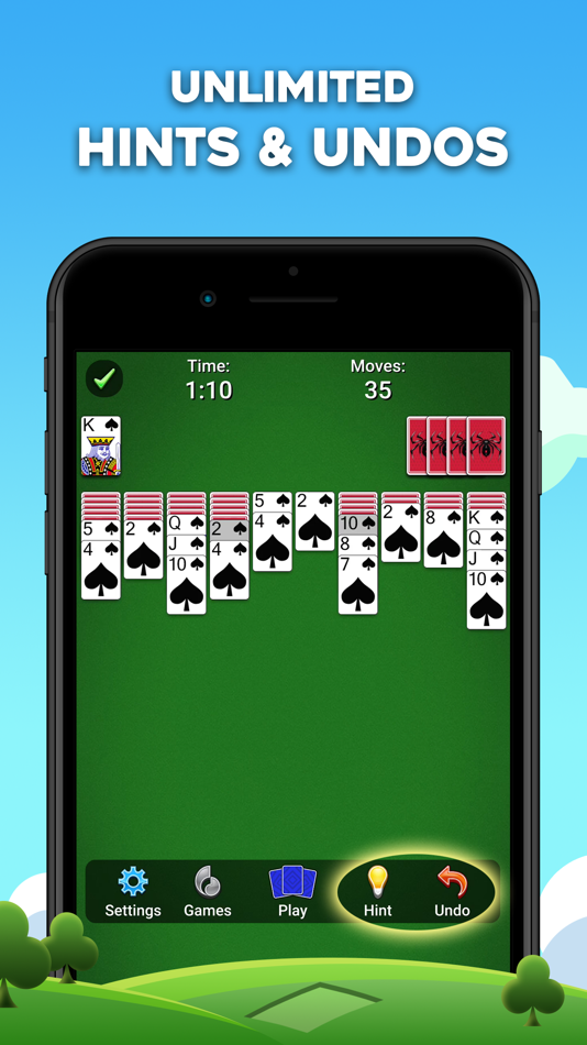 #4. Spider Solitaire: Card Game (iOS) 由: MobilityWare