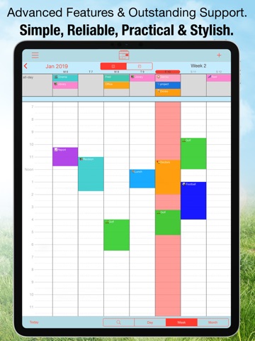MyBestLife Calendar iPad screenshot