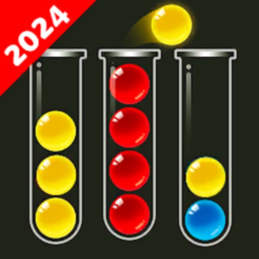 Color Ball Puzzle Bubble Sort