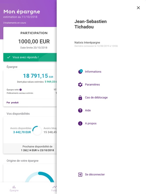 My Savings iPad screenshot 4 - Finance app