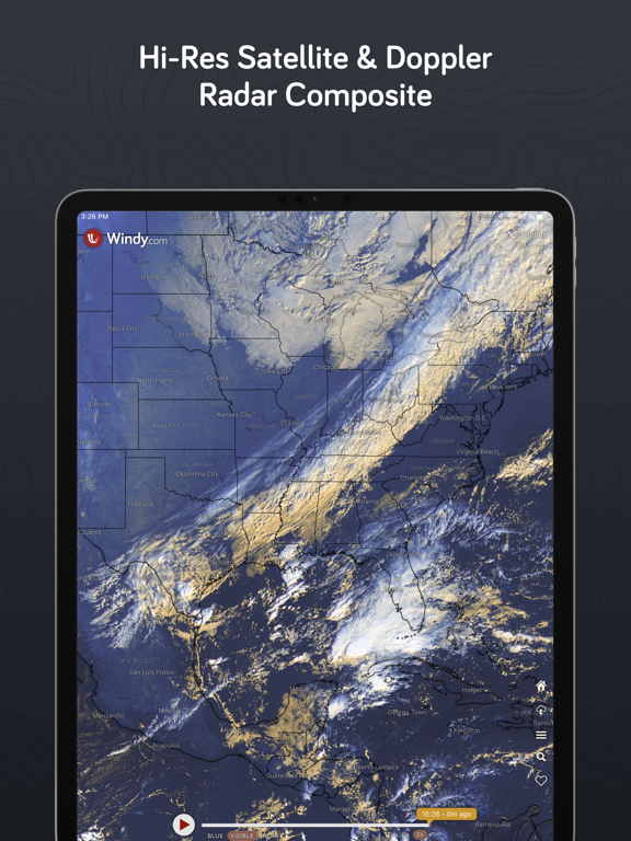 Windy.com - Weather & Radar iPad app afbeelding 4