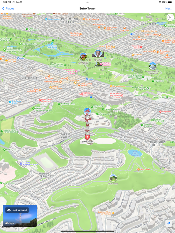 StreetPeek: Street Feed iPad screenshot 8 - Travel app