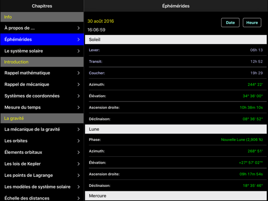 Screenshot #6 pour Astrophysique I