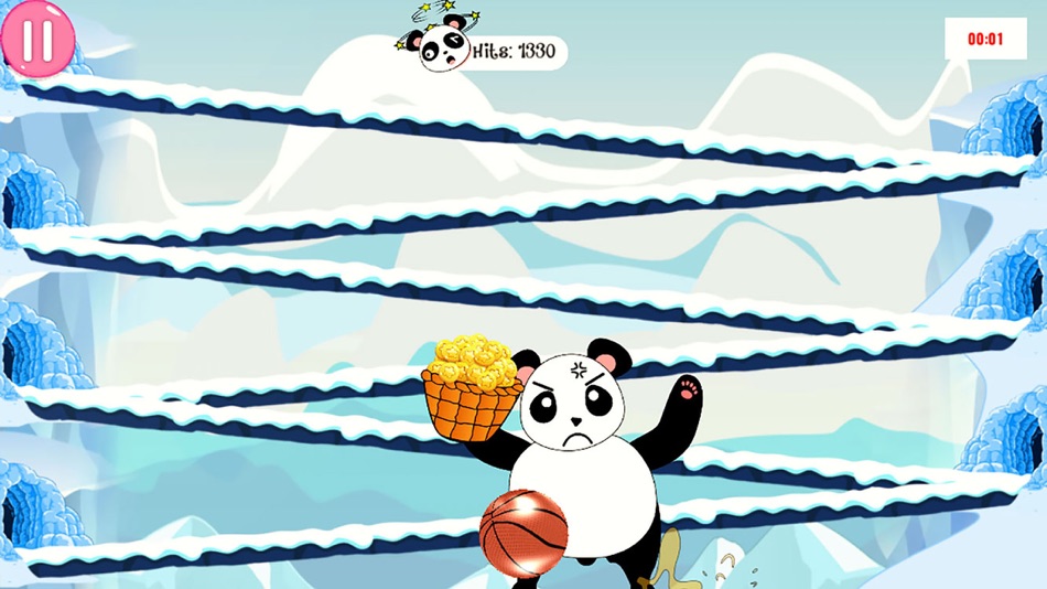 #7. Panda Knockdown Ball Toss Game (iOS) 由: Gamers Genie