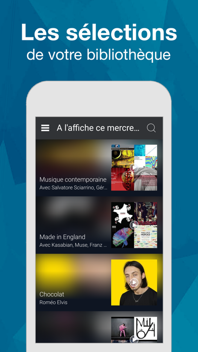Screenshot #1 pour musicMe pour bibliothèques
