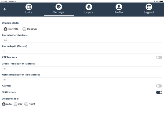 NaAVIC iPad screenshot 8 - Navigation app