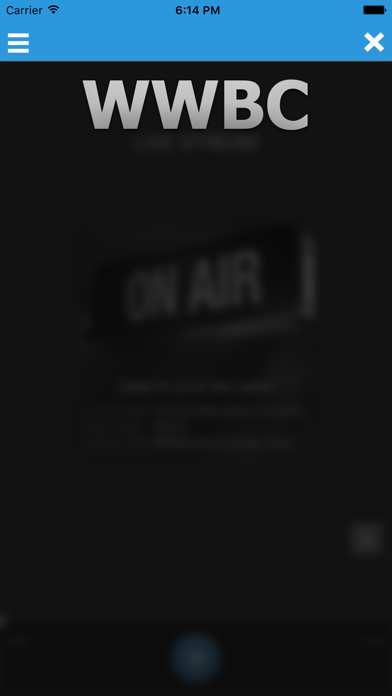 WWBC 1510 AM iPhone screenshot 3 - Entertainment app