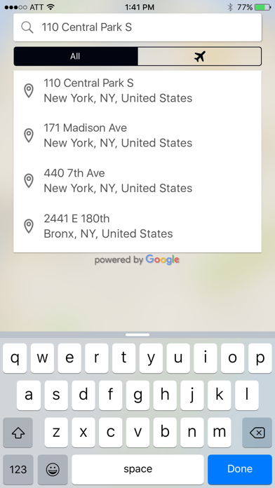 App screenshot